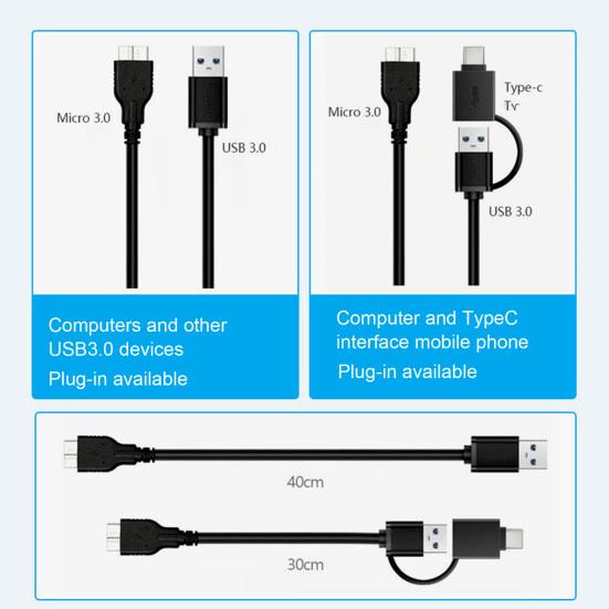Drive Consumption Power-saving Data Speed Enclosure Universal High High-performance Low Power Storage 5Gbps 2.5