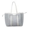 Ladies' Shoulder Tote Bag with High-end Feel, Contrasting Color Splicing, Multi-layer Shoulder Bag, Fashionable and Versatile, Large Capacity