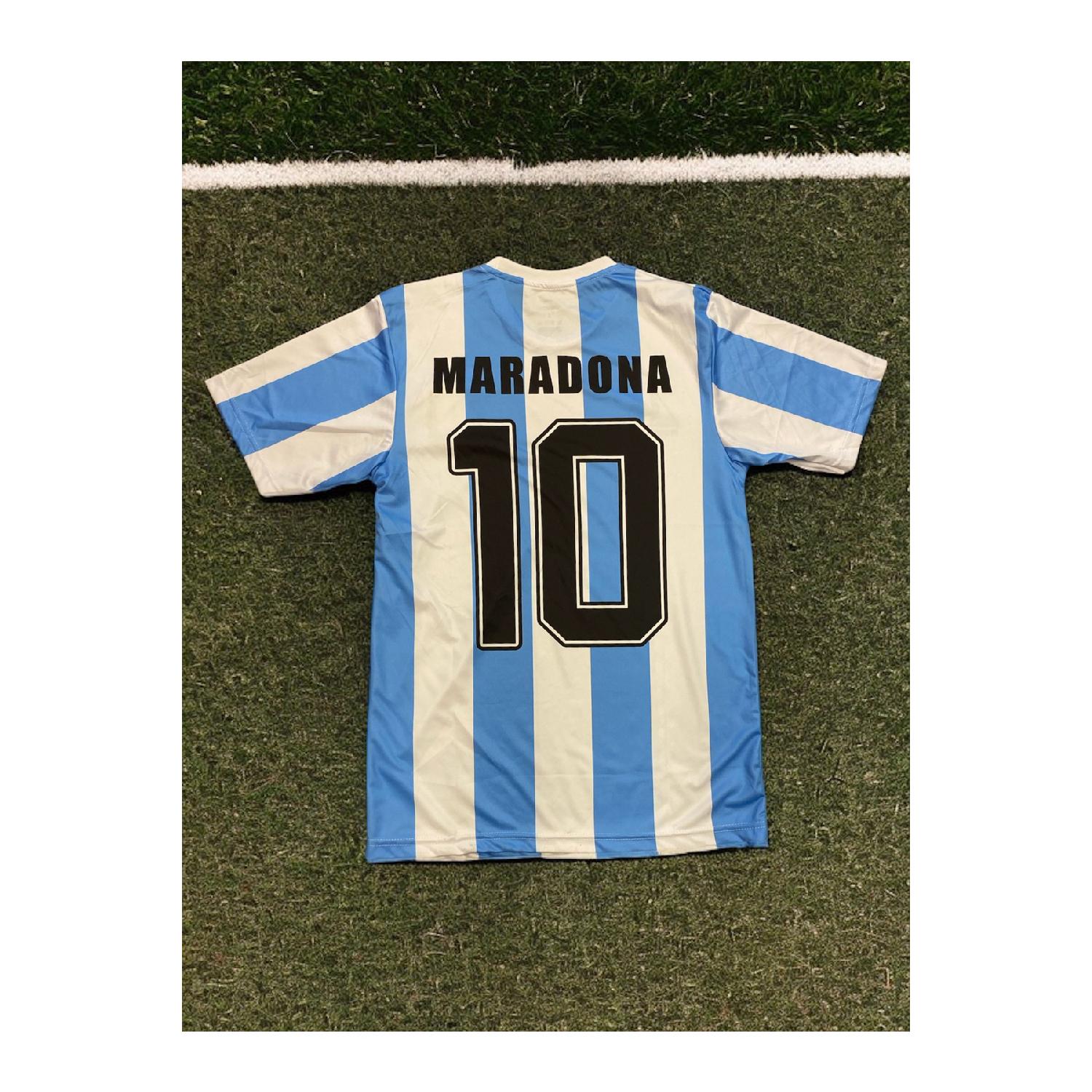 

Джерси сборной Аргентины с Марадоной на чемпионате мира 1986 года, ностальгическое ретро-джерси