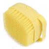 Pet Dog Cat MultiFunctional Bath Massage Brush Cleaning with Shampoo Storage Silicone