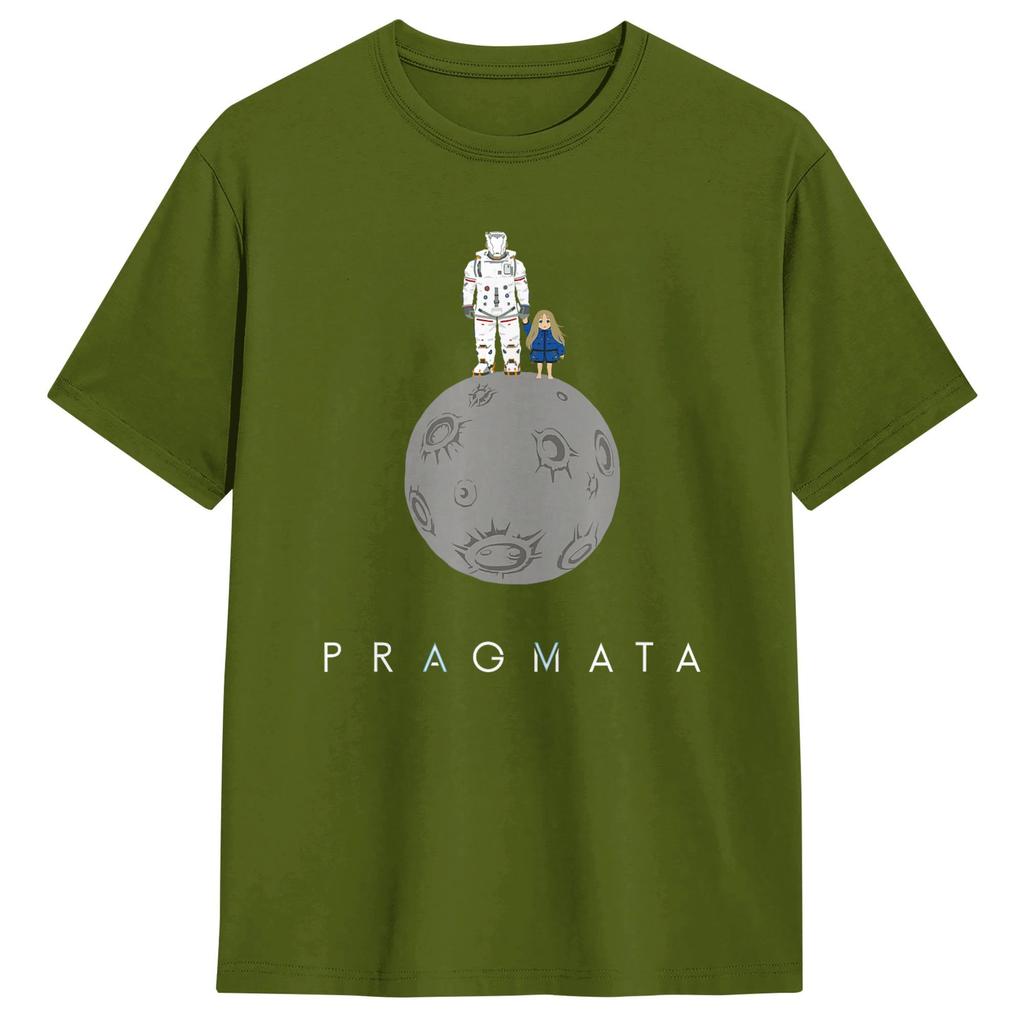 Pragmata Diana Anime T-shirt Unisex Vintage T-shirt da Spiaggia Girocollo Harajuku Maglietta all'Ingrosso Abbigliamento Taglie Grandi