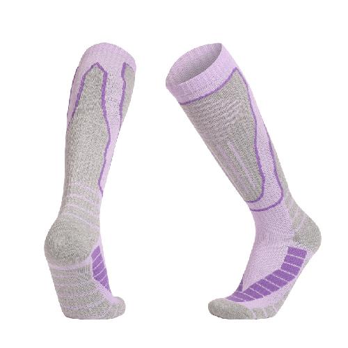New Warm and Non-slip Professional Ladies Ski Socks Outdoor Sports Towel Bottom Thickened High-tube Sports Hiking Socks