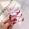 Fashionable Acetate Hair Claw Clip For Women With Colorful Designs And Geometric Lines
