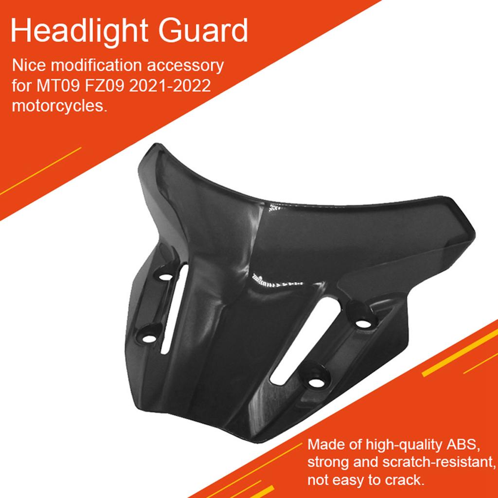 Motorcycle Windshield Front Windscreen Protector Air Wind Deflector Modification Accessory Replacement for MT09 FZ09
