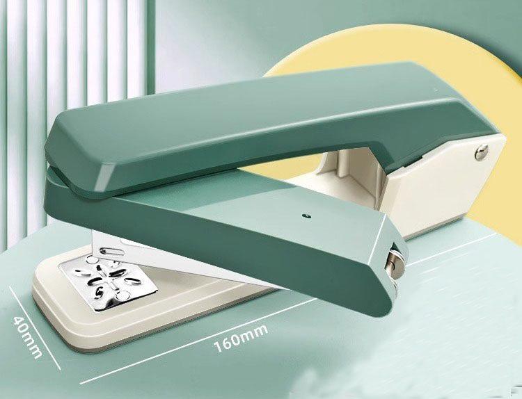 Large heavy-duty thickened stapler, household multifunctional rotatable stapler