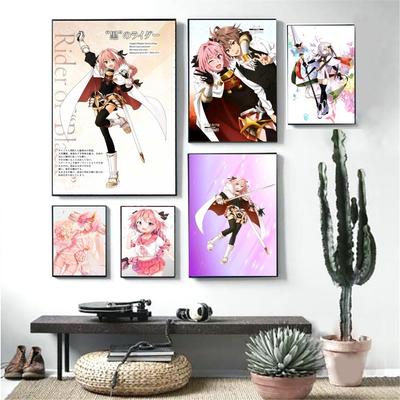 Astolfo Loli Anime Sexy Girl Posters and Prints Wall Art Decorative Picture Canvas Painting For Living Room Home Decor Unframed