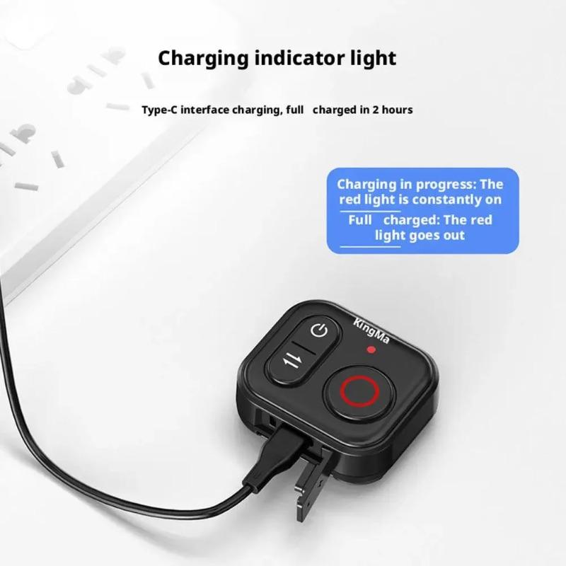Voor DJI ACTION 6/ ACTION 5 PRO/ACTION 4/OSMO 360 5.0 Bluetooth Draadloze Afstandsbediening Selfie Afstandsbediening Met Polsband