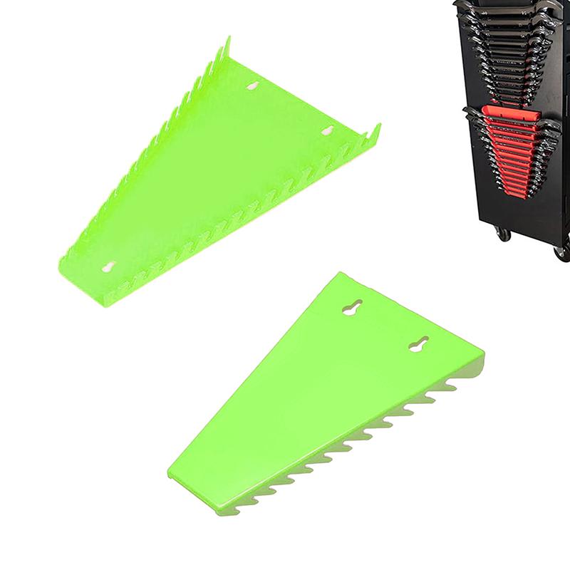 1 Stück Schraubenschlüssel-Platzierungsregal Gabelschlüssel-Sortierer Halter Organizer Haushaltswerkzeug Wandmontiertes Tablettregal Garagen-Schraubenschlüssel-Aufbewahrungshalterung