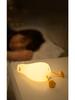 Duck Night Light: Children's Silicone Rechargeable Bedside Lamp