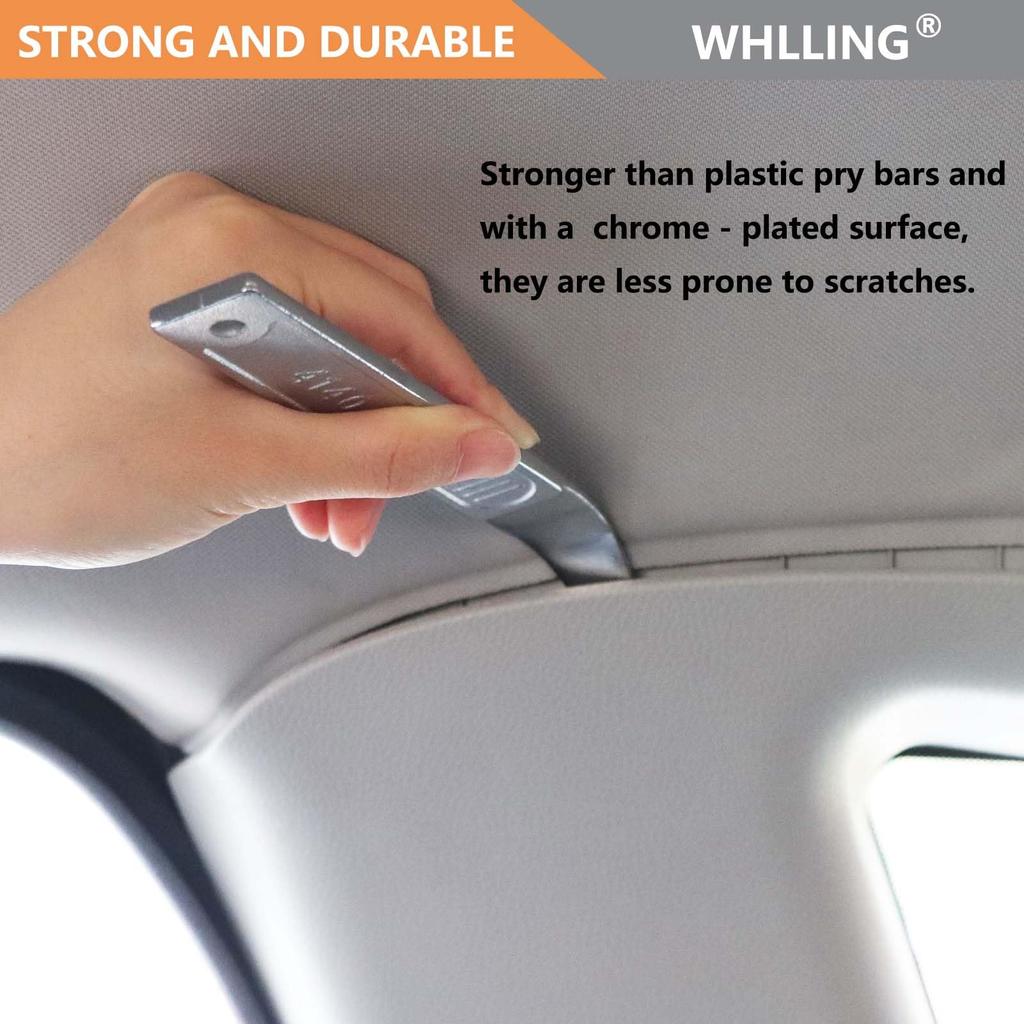 Car Trim Removal Tool Pry Bar Set High Strength Panel Removal Tool Auto Interior Disassembly Repair Tool Kit