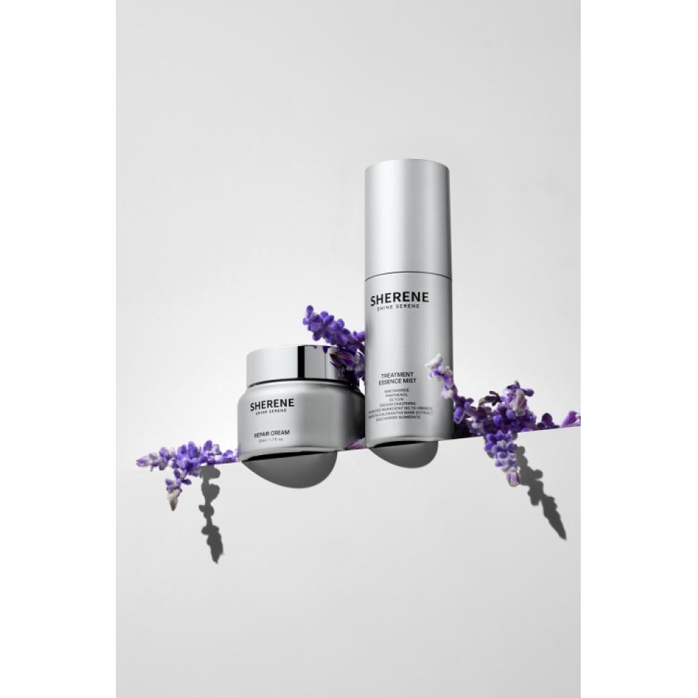 

Sherene [soothing Moisturizing Set] Treatment Essence Mist + Repair Cream NONE