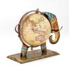 Home And Office Decorative Globe Metal Elephant Table Top Showpiece Globe,Home House Decoration items,Decor and Gift for Living room