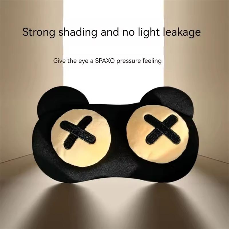 Niedliche Augenmaske Schlaf Beruhigend Augenmüdigkeit Warme Kompresse Tragen Bequem Kinder Und Studenten Augenmasken