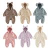 Frühling Baby Onesie Mädchen Ausflug Kleidung Jungen und Mädchen Kleidung Tier Plüsch Klettern Kleidung