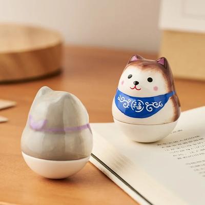 Çin Tarzı Yaratıcı Shiba Inu Dekoratif Süsler Ev Aksesuarları Masa Dekoratif Figürinler Araba Süsleme Ev Dekoru Hediye