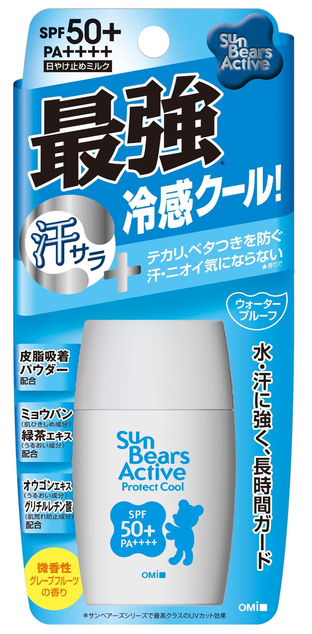 Omi Brotherhood Sunbears Active Protect Cool 30g
