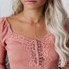 Trendy Heart Pendant Necklace - Elegant Hollow Love Design on a Simple Clavicle Chain