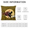 Anime T-Tintines Kissenbezug 3D-Druck Polyesterfaser 40*40cm Zuhause Sofa Dekoration Festivalgeschenk