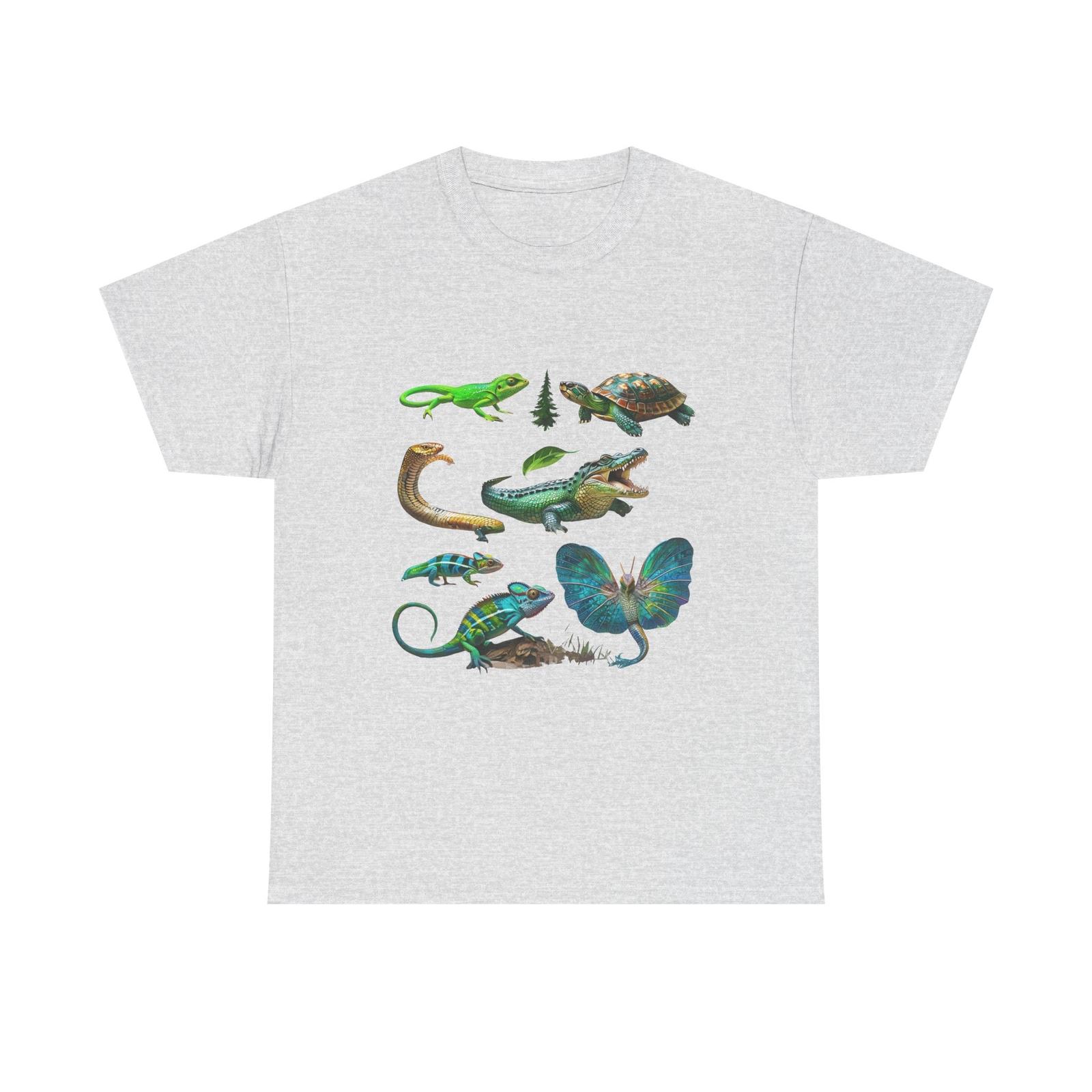 Reptile Graphic Tshirt Design Nature Inspired Clothing Gift Idea for Birthday 3XL