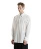 Digeunag Inverted Pleated Relaxed Fit Shirt (Off-White)_ Pd3Sh0404