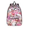 Snoopys Floral Encounter Backpack for Men Women Fashion High School Work Daypack  Laptop Computer Shoulder Bag Outdoor
