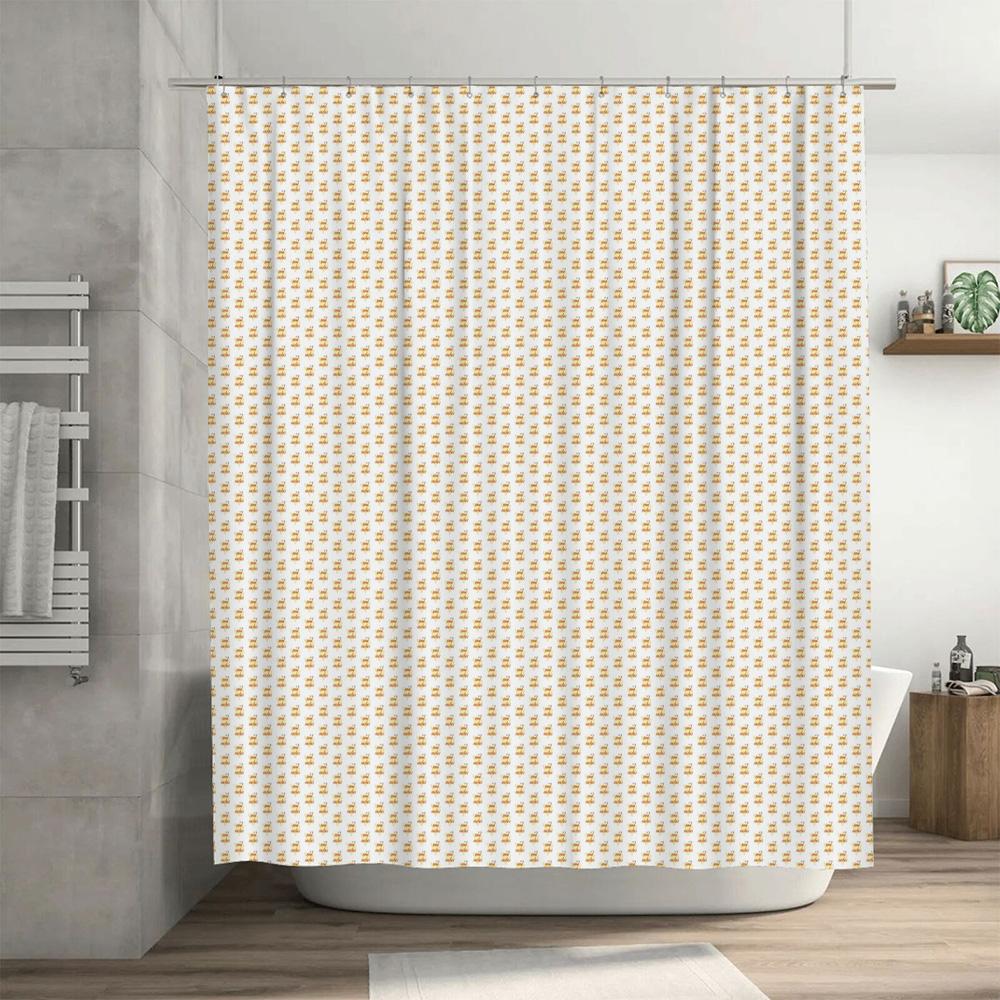 Shower Curtain Set Waterproof Farmhouse Bathroom Decor Vintage Rustic Floral Pattern Fabric Liner Hooks Included Modern Style
