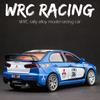 1/32 Mitsubishi Lancer Evolution Model Závodního Auta ze Slitiny Kovový Odlévaný Model Auta Simulační Sběratelský Předmět Dětský Dárek