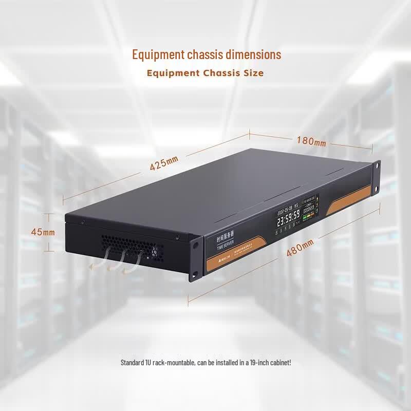 MORLINK Full Gigabit PTP/NTP Time Synchronization Server