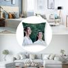 W-Wang Yibo Pillow Case Short Plush Sofa Decorative Gift Home Double-sided Printing Cushion