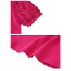 Summer V Neck Short Sleeved Women's T Shirt Fashion Sexy Diamond Mesh Tees Lace