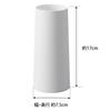 Yamazaki Jitsugyo Adhesive Cleaner Stand L Vertical White x x H17cm Tower Adhesive Cleaner for Clothes Mini Storage Case Entrance 4560 Approx. W7.5