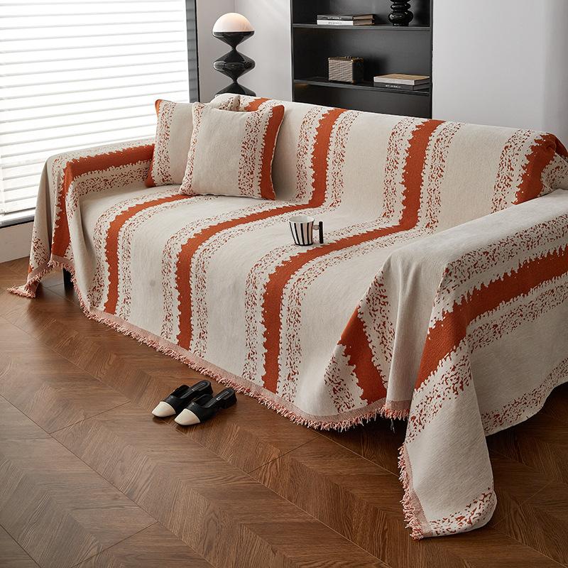 

Новый Чехол для дивана из шенилла, полотенце большого размера, цельная ткань, наложница, двухстороннее, универсальное, на все времена года, модное, доступное, роскошное, стильное покрывало, одеяло 180*130cm