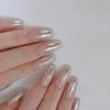 [LUYING] Aurora Nail Powder, DIY Nail Powder, White Solid Nail Mirror Powder with Fine Grains, for Nail Salons, Home Use, and Nail Art Shops,