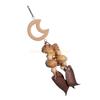 F26C Natural Pinecone Bird Toy Fun Chewing Toy Birdcage Tearing Toy All Size Bird Wood Enrichment Toy for Conures Cockatiels