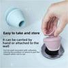 1PCS Ralo de Pia de Lavatório Silicone Desodorante Anti-odor Banheira Tanque de Lavar Mop Ralo de Esgoto