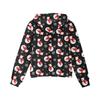 Children's Fashion Christmas Printed Long Sleeved Hooded Sweatshirt, Girls' Hoodie Jacket