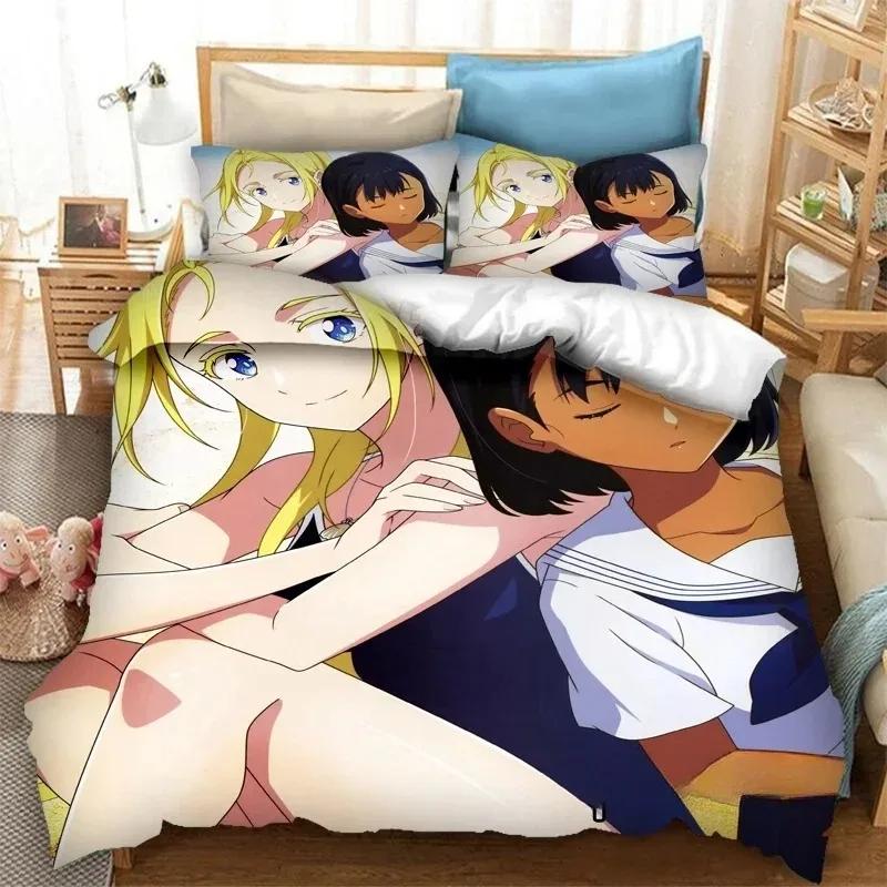 

Comforter Fashion 3D Print Anime Summer Time Rendering Bedding Set S S Comforter Bedding Sets Bedclothes Comforter (quilt)-EU Single(135*200cm)3pcs