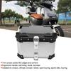Universal 45L Motorcycle Aluminum Top Case Tail Box Luggage for Suzuki