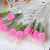 5pcs Handmade Artificial Tulip Bouquets Home Decor Artificial Flowers  Valentine's Day Gift