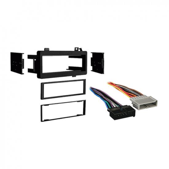 Fits Dodge Avenger 1995-2000 Single DIN Stereo Harness Radio tall Dash Kit