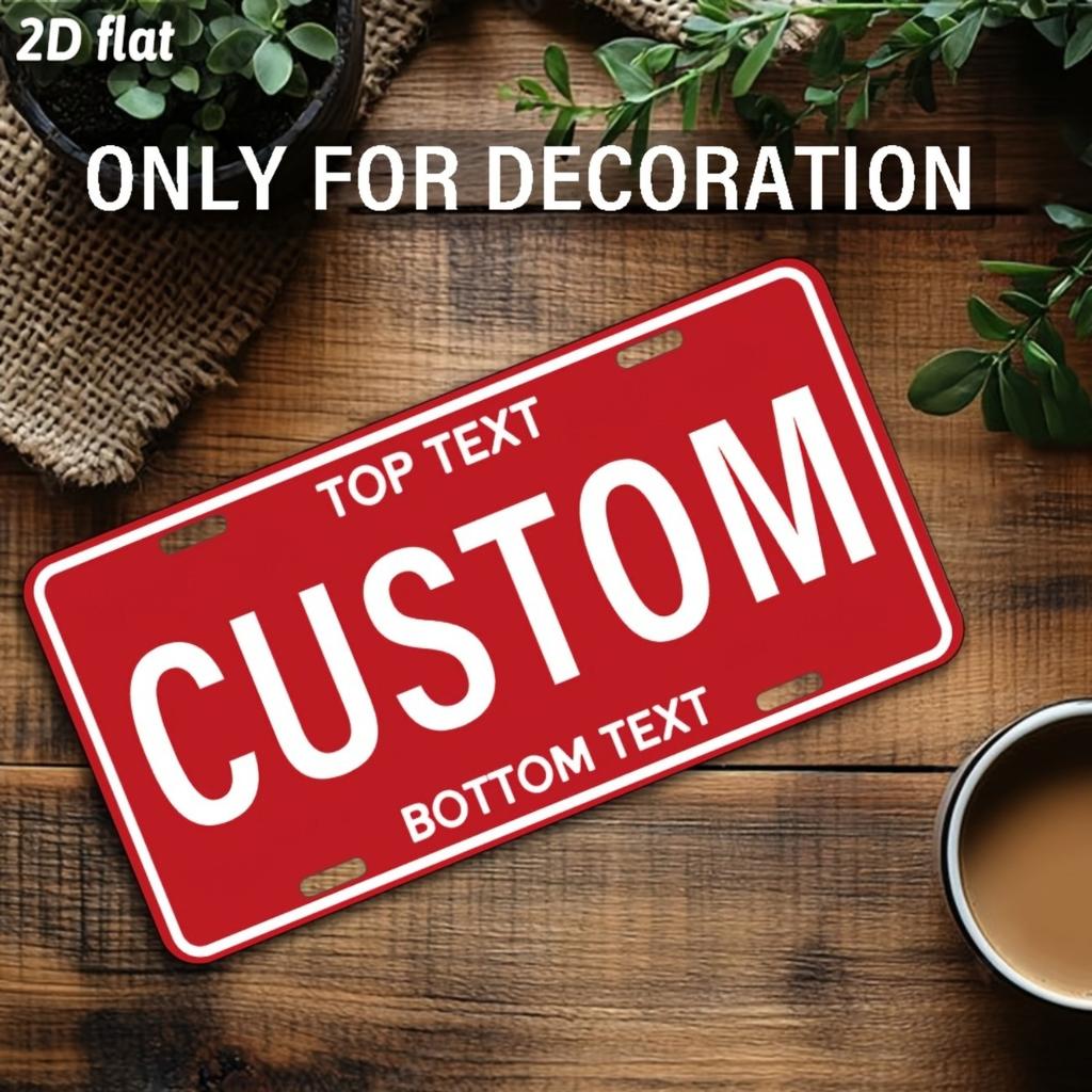 Custom Retro Metal Tin Sign Wall Art Decoration for Living Room Bar Cafe