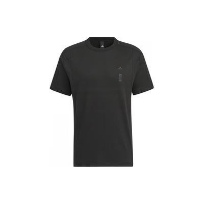 Lässiges Sport Kurzarm T-Shirt Herren Tops Schwarz IW1518
