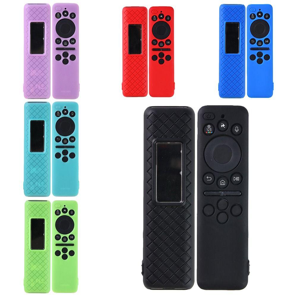 Silicone Remote Control Case with Lanyard Protector Protective Cover Anti-fall for Samsung BN59-01480A/BN59-01480L