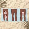 Beach Towel Absorbent Soft Microfiber Beach Towel Quick Dry Sexy Bath Towel for Bathroom Pool Camp