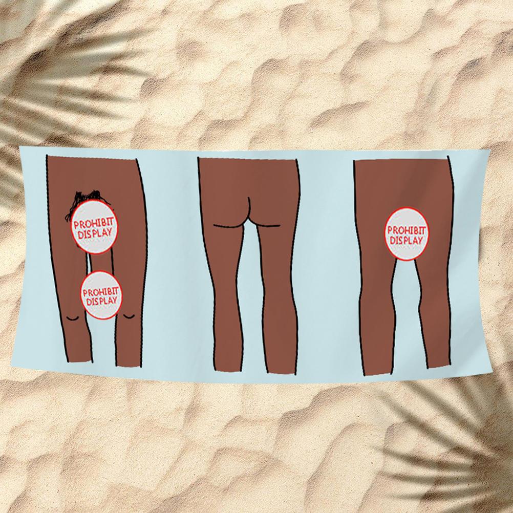 Beach Towel Absorbent Soft Microfiber Beach Towel Quick Dry Sexy Bath Towel for Bathroom Pool Camp