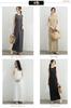 Hillrill Summer Maxi Long Maxi Slimming Fall QZ3062A Women's Dress, Wrinkle-Free, Sleeveless/Short Sleeve, Dress, Cute, Dress, Loungewear, Commuting,