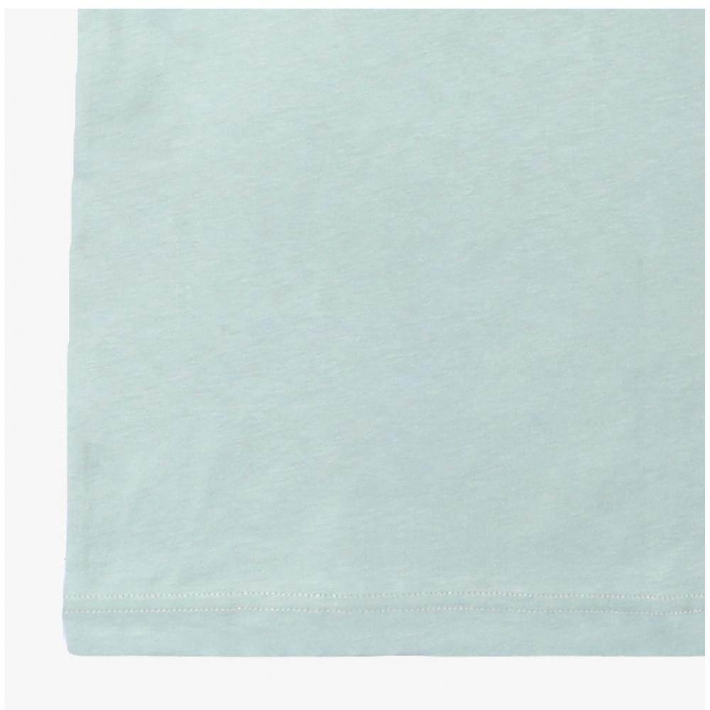 Apesse Cohbm M26384 Kll Vert Deau Vert Fonce Vpc Velvet Logo Standard Grand Common Short Sleeve Tee