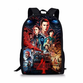 Backpack, Various Styles, Cartoon Heat Transfer, Digital Printing, Backpack, Large-Capacity Student Schoolbag