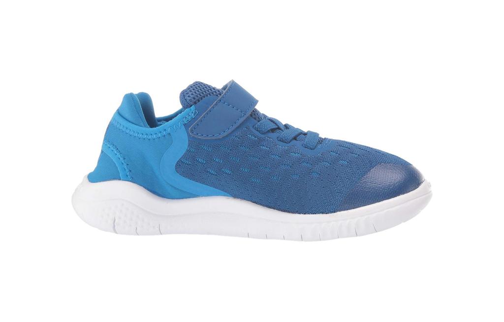 Nike Free RN 2018 TDV Cushioning, Wear Resistant Low Top Toddler Shoes Blue Infant And Toddler AH3453-401