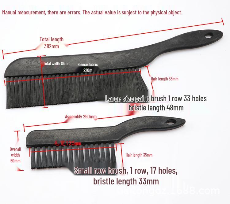 Extra Large Antistatic Bristle Brush for Circuit Boards